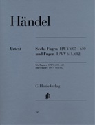 Georg Friedrich Händel, Ullrich Scheideler - Georg Friedrich Händel - Sechs Fugen HWV 605-610 und Fugen HWV 611, 612
