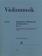 Italienische Violinmusik der Barockzeit Band I, Paul Brainard - Violinmusik (Auswahlband) - Italienische Violinmusik der Barockzeit, Band I. Band.1
