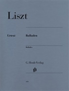 Franz Liszt, Ernst-Günter Heinemann, Rena Charnin Mueller, Rena C. Müller - Franz Liszt - Balladen
