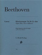 Ludwig van Beethoven, Bertha A. Wallner, Bertha Antonia Wallner - Beethoven, Ludwig van - Klaviersonate Nr. 26 Es-dur op. 81a (Les Adieux)