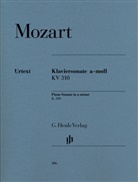 Wolfgang Amadeus Mozart, Ernst Herttrich - Wolfgang Amadeus Mozart - Klaviersonate a-moll KV 310 (300d)