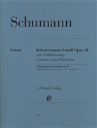 Robert Schumann, Wolfgang Boetticher, Ernst Herttrich - Robert Schumann - Klaviersonate f-moll op. 14 mit Frühfassung: Concert sans Orchestre