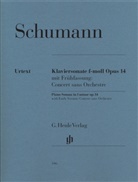 Robert Schumann, Wolfgang Boetticher, Ernst Herttrich - Robert Schumann - Klaviersonate f-moll op. 14 mit Frühfassung: Concert sans Orchestre