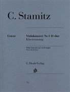 Carl Stamitz, Karl Stamitz, Norbert Gertsch, Annemarie Weibezahn - Carl Stamitz - Violakonzert Nr. 1 D-dur