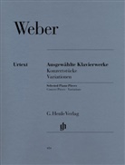 Carl Maria von Weber, Sonja Gerlach, Matthias S. Viertel - Carl Maria von Weber - Ausgewählte Klavierwerke (Konzertstücke, Variationen)