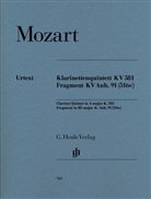 Wolfgang Amadeus Mozart, Henrik Wiese - Wolfgang Amadeus Mozart - Klarinettenquintett A-dur KV 581 und Fragment KV Anh. 91 (516c)
