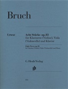 Max Bruch, Annette Oppermann - Max Bruch - Acht Stücke op. 83 für Klarinette (Violine), Viola (Violoncello) und Klavier