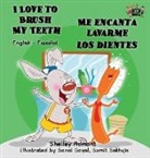 Shelley Admont, Kidkiddos Books, S. A. Publishing - I Love to Brush My Teeth - Me encanta lavarme los dientes