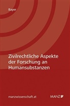 Andreas Bayer - Zivilrechtliche Aspekte der Forschung an Humansubstanzen (f. Österreich)