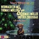 Karen Duve, Charly Hübner - Weihnachten mit Thomas Müller / Thomas Müller und der Zirkusbär, 1 Audio-CD (Hörbuch)