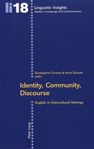 Giuseppina Cortese, Guiseppina Cortese, Anna Duszak - Identity, Community, Discourse