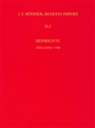 Gerhard Adaptiert von Lubich, Mitwirkung (sonst. - Die Regesten des Kaiserreichs unter Heinrich IV. 1056 (1050)-1106