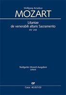 Wolfgang Amadeus Mozart - Litaniae de venerabili altaris Sacramento Es-Dur KV 243, Klavierauszug