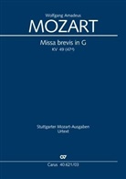 Wolfgang Amadeus Mozart, Willi Schulze - Missa brevis in G (Klavierauszug)