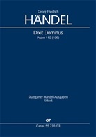 Georg Friedrich Händel, Wolfgang Gersthofer - Dixit Dominus (Klavierauszug)