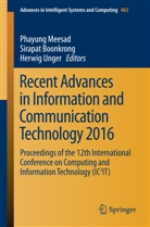 Sirapa Boonkrong, Sirapat Boonkrong, Phayung Meesad, Herwig Unger - Recent Advances in Information and Communication Technology 2016