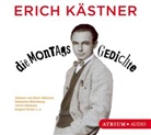 Erich Kästner, Boris Aljinovic, Sebastian Blomberg - Die Montagsgedichte, 1 Audio-CD (Hörbuch)