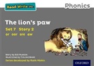 Gill Munton, Munton Gill, Tim Archbold, Archbold Tim - Read Write Inc. Phonics: The Lion''s Paw (Grey Set 7 Storybook 2)