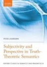Peter Lasersohn, Peter (Professor of Linguistics and Phi Lasersohn, Peter (Professor of Linguistics and Philosophy Lasersohn - Subjectivity and Perspective in Truth-Theoretic Semantics