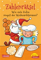 Juliane Hill, Sabine Legien - Zahlenrätsel: Wie viele Kekse mopst der Weihnachtsmann?