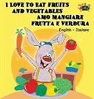 Shelley Admont, Kidkiddos Books, S. A. Publishing - I Love to Eat Fruits and Vegetables Amo mangiare frutta e verdura