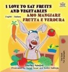 Shelley Admont, Kidkiddos Books, S. A. Publishing - I Love to Eat Fruits and Vegetables Amo mangiare frutta e verdura