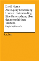 David Hume, Fal Wunderlich, Falk Wunderlich - An Enquiry Concerning Human Understanding / Eine Untersuchung über den menschlichen Verstand