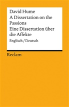 David Hume, Fran Brosow, Frank Brosow - A Dissertation on the Passions / Eine Dissertation über die Affekte
