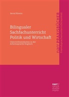Bernd Klewitz, Dr. Bernd Klewitz - Bilingualer Sachfachunterricht Politik und Wirtschaft