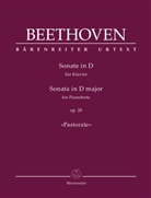 Ludwig van Beethoven, Jonathan Del Mar - Sonate für Klavier D-Dur op. 28 "Pastorale", Partitur