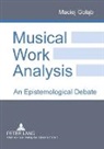Maciej Golab - Musical Work Analysis