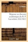 G. Mabru, Mabru-g - Reponse au discours academique du