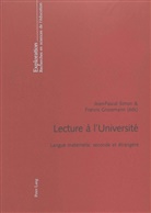 Francis Grossmann, Jean-Pascal Simon - Lecture à l'Université