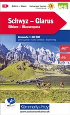 Hallwag Kümmerly+Frey AG, Hallwa Kümmerly+Frey AG, Hallwag Kümmerly+Frey AG - Schwyz Glarus 1:60 000