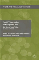 C Brandsen Ranci, Costanzo (Polytechnic of Milan Ranci, Brandsen, T Brandsen, T. Brandsen, C. Ranci... - Social Vulnerability in European Cities