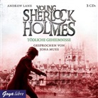Andrew Lane, Jona Mues - Young Sherlock Holmes - Tödliche Geheimnisse, 3 Audio-CD (Audio book)
