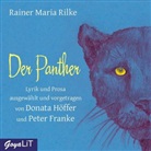 Rainer Maria Rilke, Peter Franke, Donata Höffer - Der Panther, Audio-CD (Hörbuch)