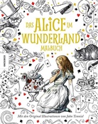 Lewis Carroll, John Tenniel - Das Alice im Wunderland Malbuch