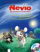 Matthias von Bornstädt, Vera Schmidt, Vera Schmidt - Nevio, die furchtlose Forschermaus - Warum es Tag und Nacht wird, die Sonne scheint und der Mond um die Erde wandert, m. Audio-CD