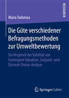 Maria Todorova - Die Güte verschiedener Befragungsmethoden zur Umweltbewertung