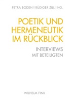 Boden, Boden, Petr Boden, Petra Boden, Zill, Rüdige Zill... - Poetik und Hermeneutik im Rückblick