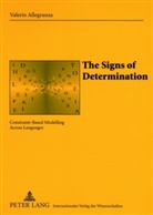 Valerio Allegranza - The Signs of Determination