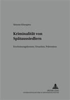 Simone Kleespies - Kriminalität von Spätaussiedlern