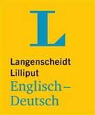 Redaktio Langenscheidt, Redaktion Langenscheidt, Langenscheidt-Redaktio, Redaktion Langenscheidt - Lilliput Englisch-Deutsch