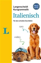 Elke Spitznagel - Langenscheidt Kurzgrammatik Italienisch