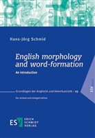 Hans-Jörg Schmid, Hans-Jörg (Professor Dr.) Schmid - English morphology and word-formation