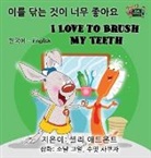 Shelley Admont, Kidkiddos Books, S. A. Publishing - I Love to Brush My Teeth (Korean English Bilingual Book)