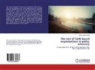 Grace Yeukai Simbi - The role of faith based organisations in policy advocacy