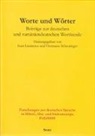 Ioan Lazarescu, Hermann Scheuringer, Boris Blahak, Boris Blahak u a, Koloman Brenner, Ioa Lazarescu... - Wort und Wörter