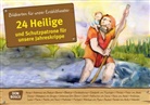 Martina Groß, Petra Lefin - 24 Heilige und Schutzpatrone für unsere Jahreskrippe, Kamishibai Bildkartenset